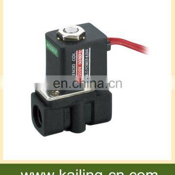 Plastic Solenoid Valve 2P025-08 DC24V low price solenoid valve