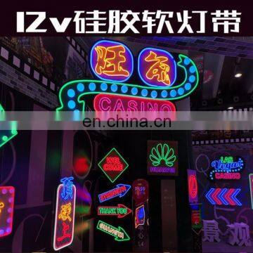 12V 8*16mm Wedding Neon Sign Led Silicone Custom Open Sign photo-6
