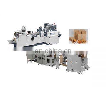 400 Automatic High Speed Food Paper Bag Making Machine for Bread bags