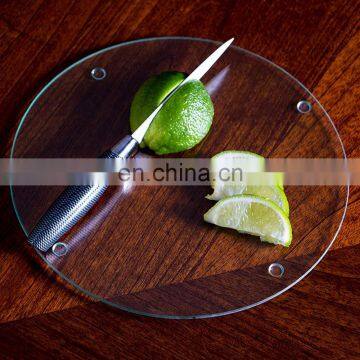Round Glass Cutting Board
