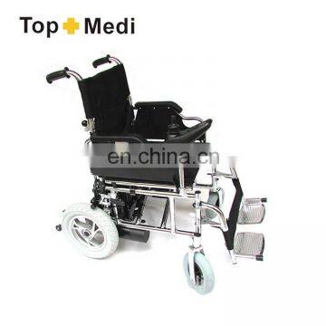 Medical Handicapped Equipment Power Motorized Portable Foldable Electric Wheelchair photo-5
