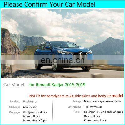 for Renault Kadjar 2015 2016 2017 2018 2019 Mudguards Mudflap Fender Mud Flaps Splash Flap Guards Front Rear Wheel Accessories photo-3
