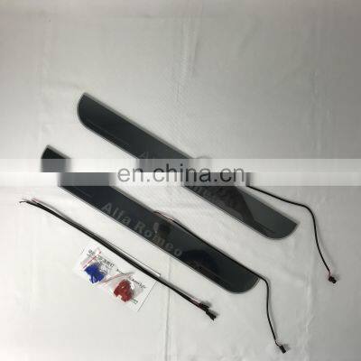 Led Door Sill Plate Strip for Alfa Romeo Dynamic Sequential Style Welcome Light Pathway Accessories photo-4