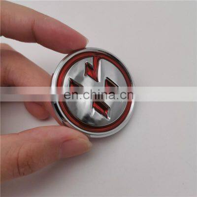 Chrome Plastic Custom 3D Logo Nameplate Auto Emblem Car Badge Sticker For GT