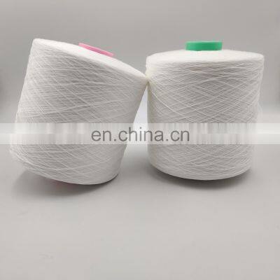 China Factory Cheap Price Manufacturer Offer Raw White 28s/2 Polyester Poly Core Spun Sewing Thread photo-3