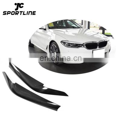 Carbon Fiber Headlight Eyelids for BMW G30 G31 G38 F90 M5 17-18