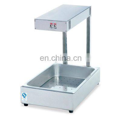 Stainless Steel Hot Potato Chips food warmer for kfc restaurant kitchen