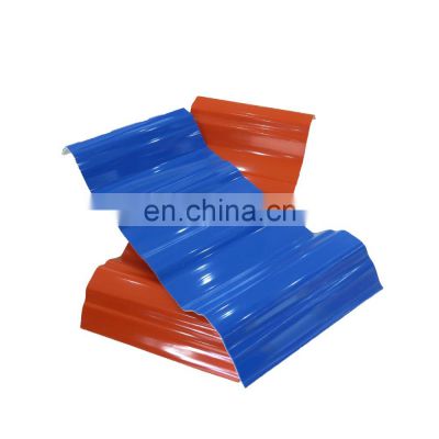 New Building Material Corrugated PVC UPVC Spanish ASA Synthetic Resin Roof Tiles for industry villa home