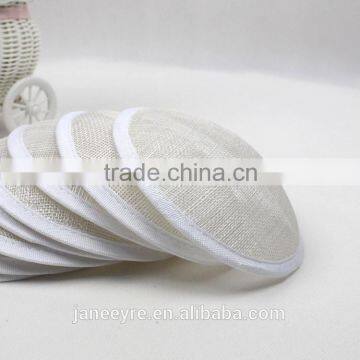 Hot Sale! DIY Hair Accessories Mini Hat Fascinator Sinamay Base