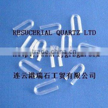 U Sharp Quartz Tube, U Bend Quartz Tube, U Figure Quartz Tube for Thermocouple