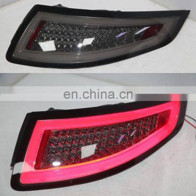 1 Set For Porsche 997 996 911 car led taillight LED Rear Light Rear Lamps 2005 2006 2007 2008 Year Smoke Black Running Lights