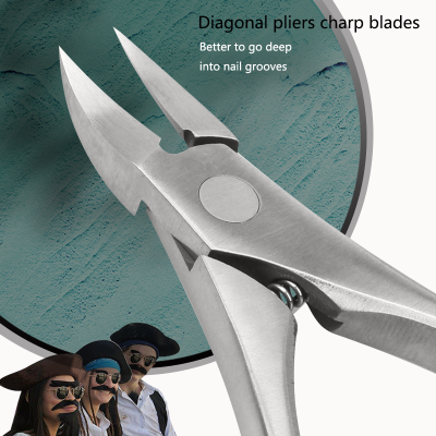 Professional Stainless Steel Pedicure Nail Cuticle Nipper With Sharp Jaw photo-5