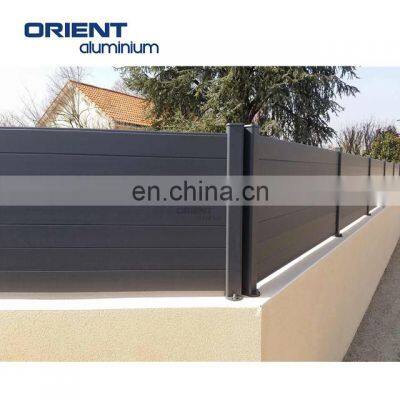 CE and ISO 9001 Certified  Aluminum fence panels outdoor for garden