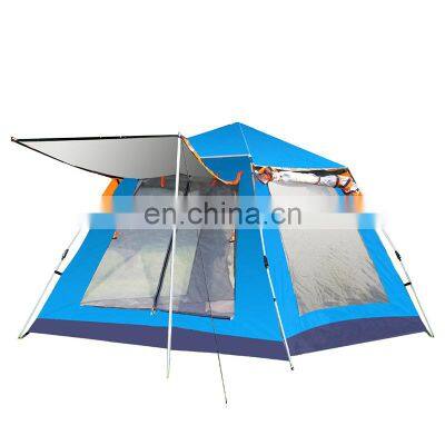 Factory Outlet Family Big Camping Tent  Waterproof Outdoor Beach Sleeping Tents Barraca