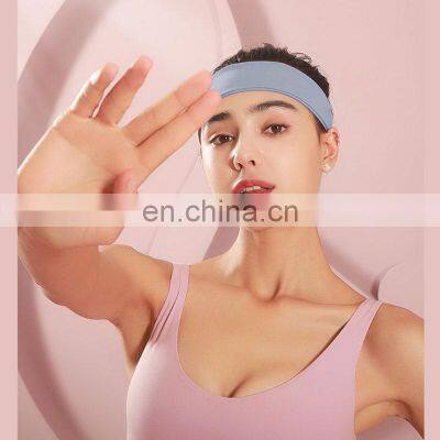 Men Women Sweat-Absorbent Nylon Best Cold Weather Private Label Yoga Sport Headband Run photo-4