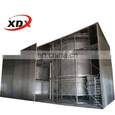 Iqf Conveyor Double Spiral Blast Freezers Machine Manufacturers For Freezer Shrimp photo-3