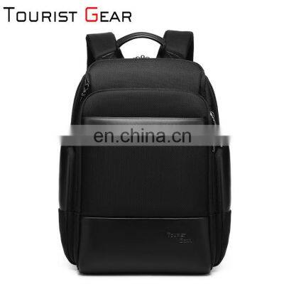 High-end multi-function business men's bag USB charging port backpack custom logo manufacturer