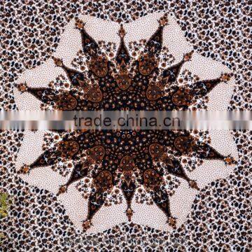 Indian Tapestry Cotton Dark Brown Floral Print Vintage Wall Hanging Tapestries Throw Mandala Print Bedsheet photo-2