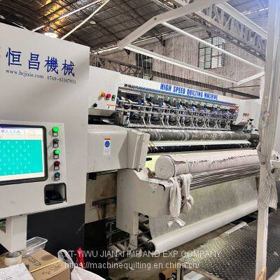 Used HC3200 High Speed Computeried Multi-needle Chain Stitch Quilting Machine photo-2