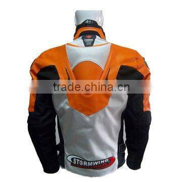Motorcycle Armor Leather Jacket