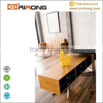 Individual Leather Customized Wood Grain Office Desk photo-4