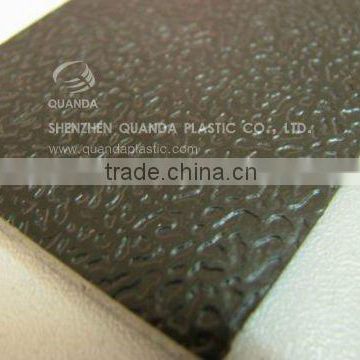 Black skin texture Industrial machining processing material ABS plate