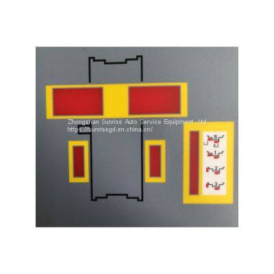 SUNRISE SR448 Wheel Balancer Assessories Two Display Windows Keyboard Plate photo-3