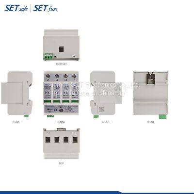 SD20/30r 4+0 Series DIN Rail Surge Protective Device Surge Protector DIN Rail SPD With RoHS & Reach Compliant photo-2