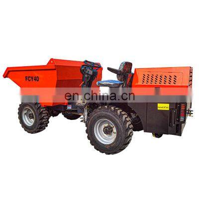 Full Hydraulic FCY40  4 ton small mining use underground truck dumper with 1.6 cbm for sale