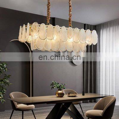 Hand-made Glass LED Pendant Lighting Restaurant Chandelier Living Room Dining Room Pendant Lights