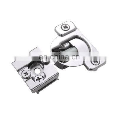 Cabinet Hinges 100 Degree Soft Closing Stainless Steel Nickel Plated Finish Insert Door Hinge for Frameless Cabinet