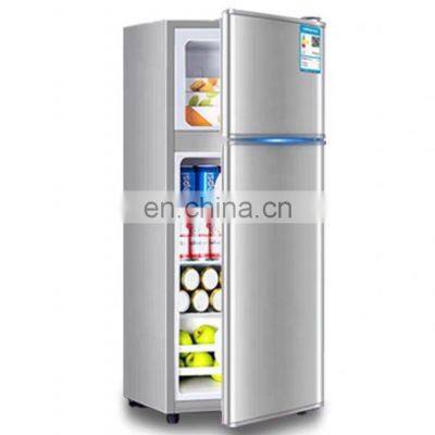 Refrigerator Household Double Door Three Door Small Energy Saving Refrigeration Freezer Mute Refrigerator Dormitory Office