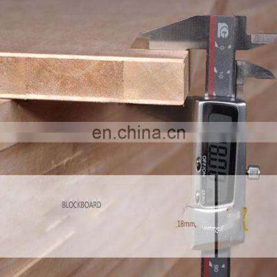 Commercial Block Board Plywood Board Both Side Melamine Finish photo-2