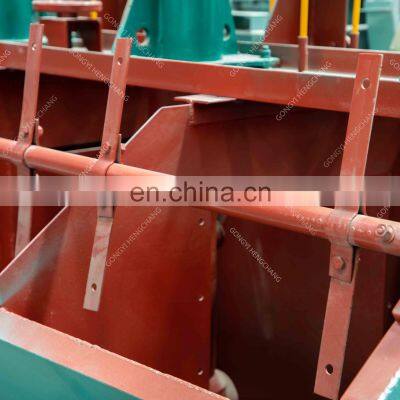 High Efficient 1tph Gold Zinc Coal Mining Mineral Iron Copper Froth Flotation Cell Tank Machine With Factory Price