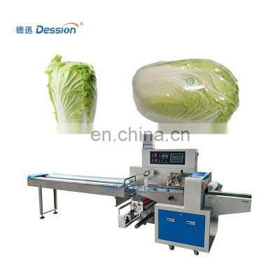 Automatic pillow type fresh vegetable horizontal packing machine pillow vacuum pack machines