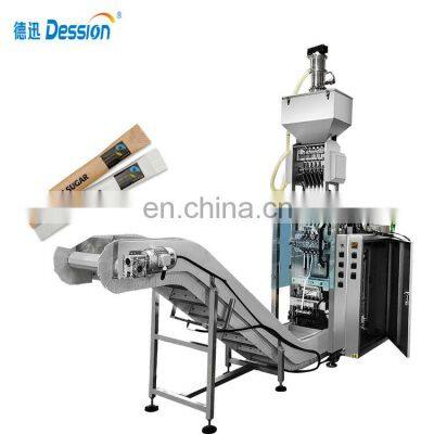 1g 5g 10g Multiple production lines Salt Sugar coffee powder Stick multi lane packing machine