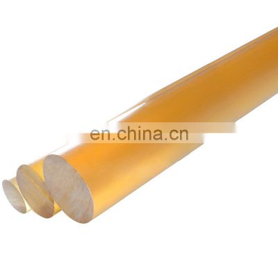 Amber Plastic PSU  Polysulfone Rod