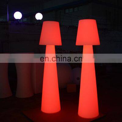 tall led floor lamp /modern solar rechargeable decorative led sunset lamp outdoor garden bar industrial led floor lamp