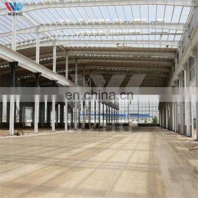 WZH Customized Sample Room Low Cost Multi Floor Steel Prefab Warehouse photo-4
