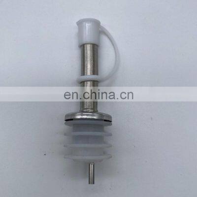 Best Wholesale Supplies Silicone Custom Bottle Stopper Stainless Steel Wine Pourer photo-5