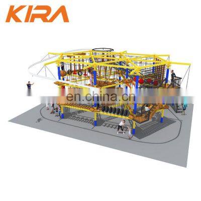 Kids Rope Playground Children Indoor Challenge Rope Course photo-4