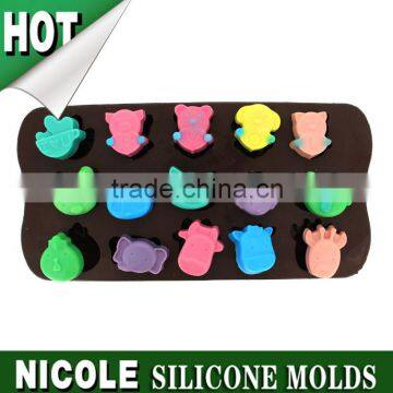 nicole animal silicone jello mold