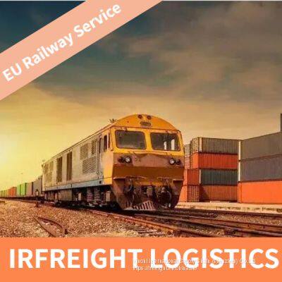 Railway Freight service Door to Door  From China to EU