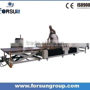 Loading And Unloading Wood CNC Router/auto nesting cnc router