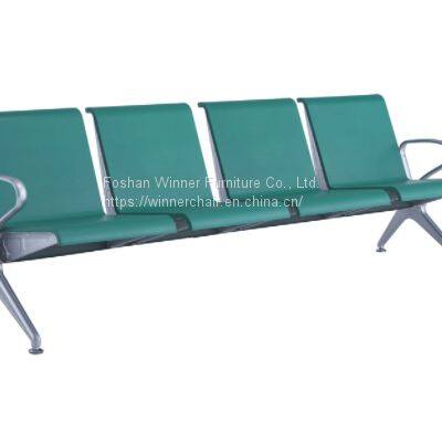 Optional Color High Grade Airport PU Waiting Chair W9805 photo-2