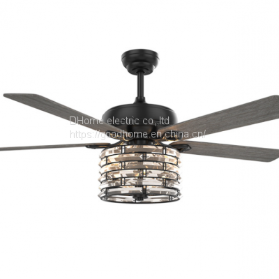 52 Inch Crystal Fan Light（Wechat:13510231336）