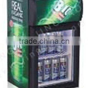 21~1000L upright display refrigerator CE CB SASO