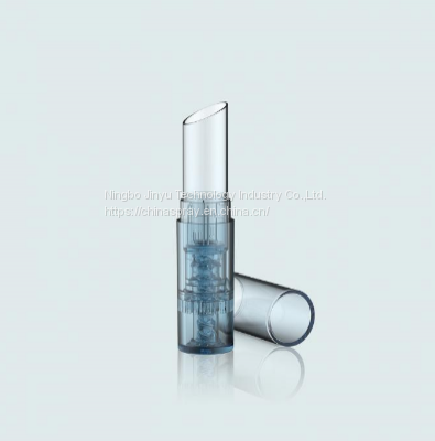 GL206 PET Slim Empty Lipstick Tube Tubo Rojo de Boca Vacía Lipstick Holder Lipstick Case Dia17.05 3.5g photo-2