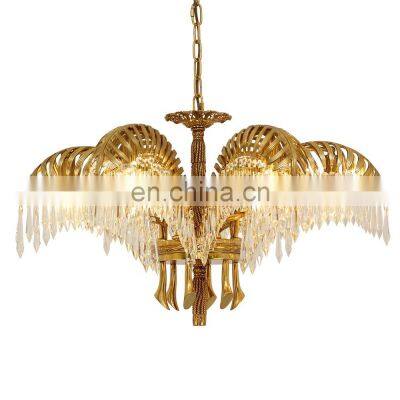 European Style K9 Crystal Chandelier Hotel Lobby Lighting Luxury Crystal Chandelier