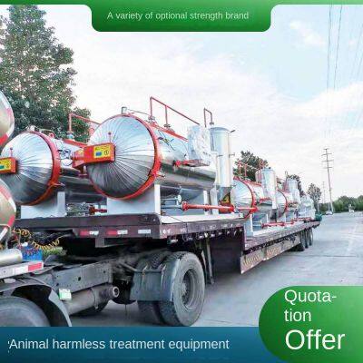 Large-scale Harmless Treatment Equipment for Diseased and Dead Pigs, Moisturizing Machine for Slaughtering Waste, Environmental Protection Equipment for Livestock Farms photo-2